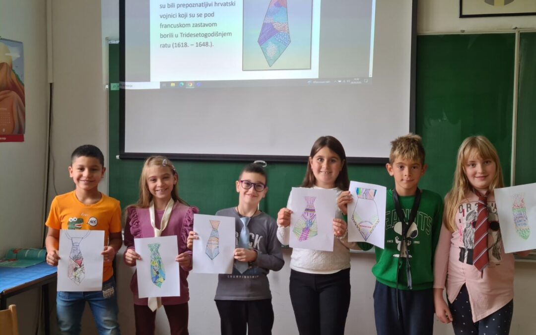 Obilježavanje Dana kravate u OŠ Netretić