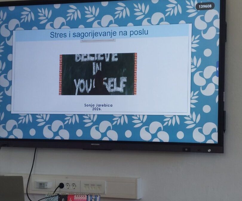 Predavanje „Stres i sagorijevanje na poslu“